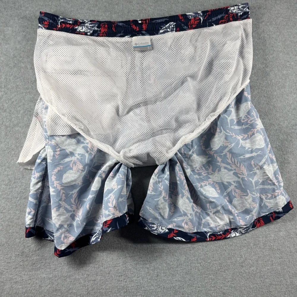 Columbia‎ PFG Omni-Shield Backcast Printed Water Shorts Bluestone Billybait XL